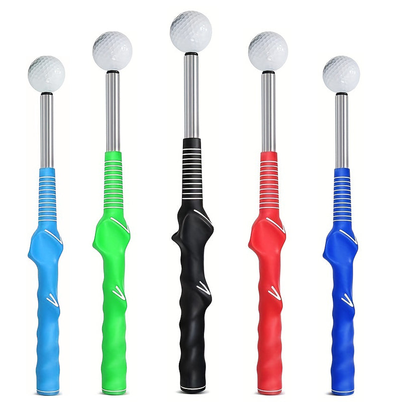 Golf Swing Trainer with Click Feedback — Grip & Rhythm Training Aid