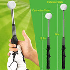 Golf Swing Trainer with Click Feedback — Grip & Rhythm Training Aid