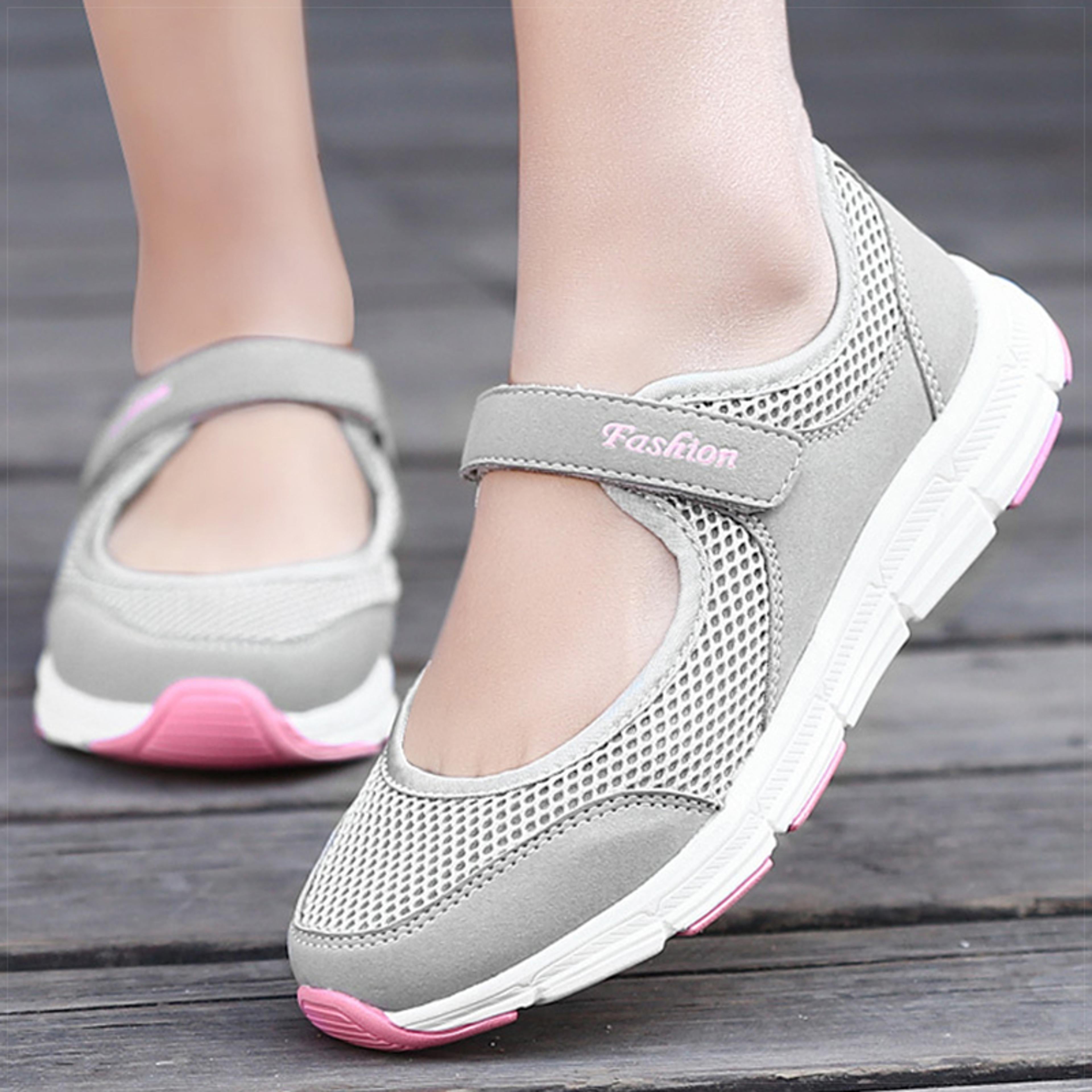 Women's Lightweight Casual Sneakers — Cushioned Walking Shoes for Daily Comfort