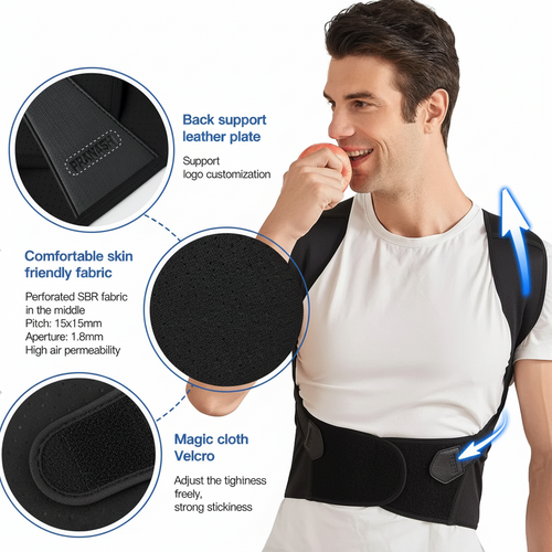 Posture Corrector Back Brace — Upper Back Support
