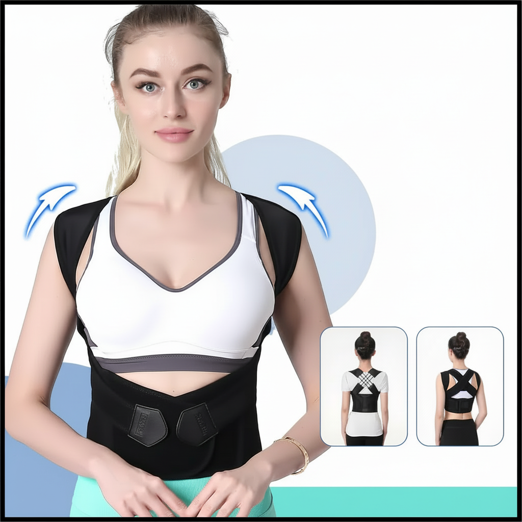 Posture Corrector Back Brace — Upper Back Support