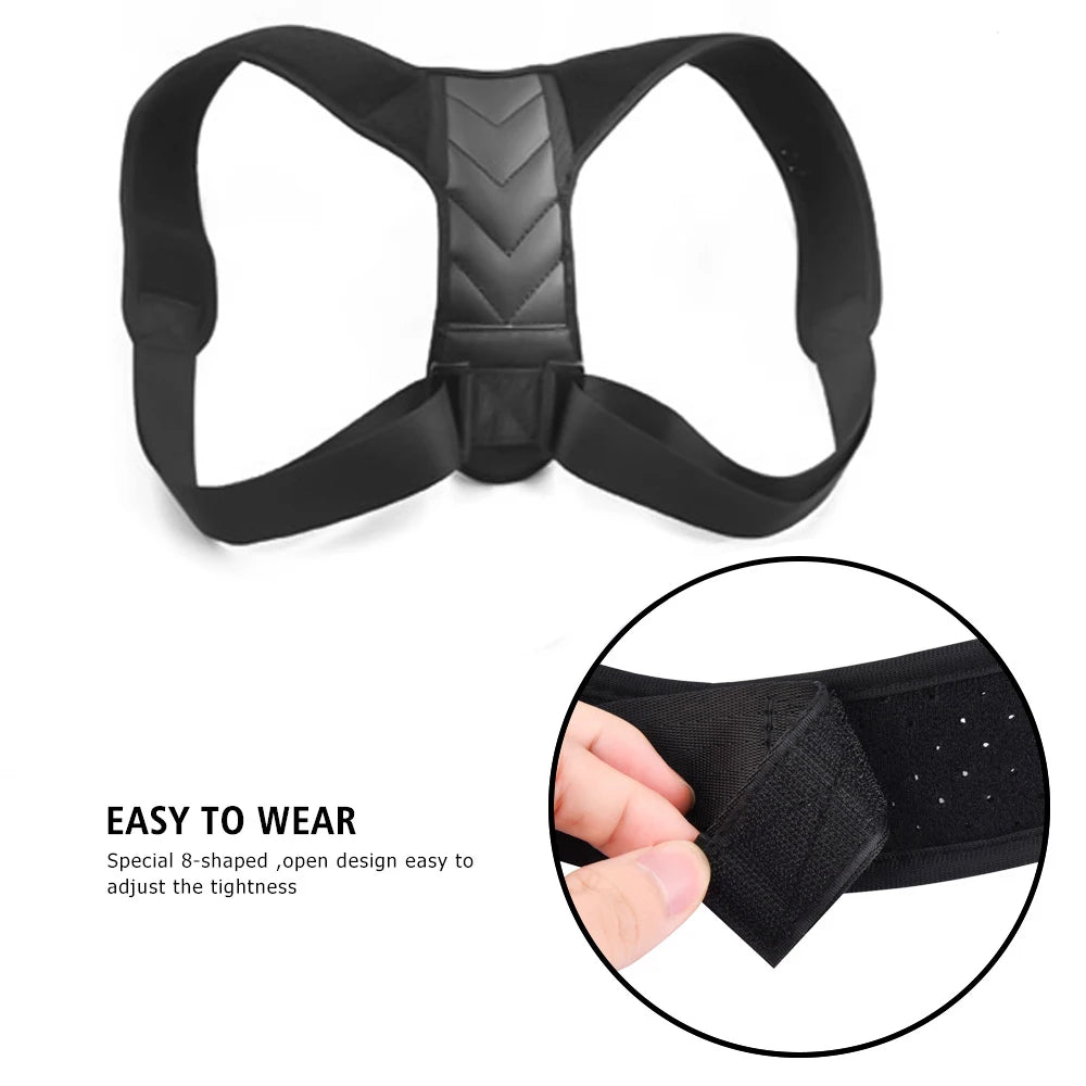 Adjustable Posture Corrector Back Brace — For Men & Women