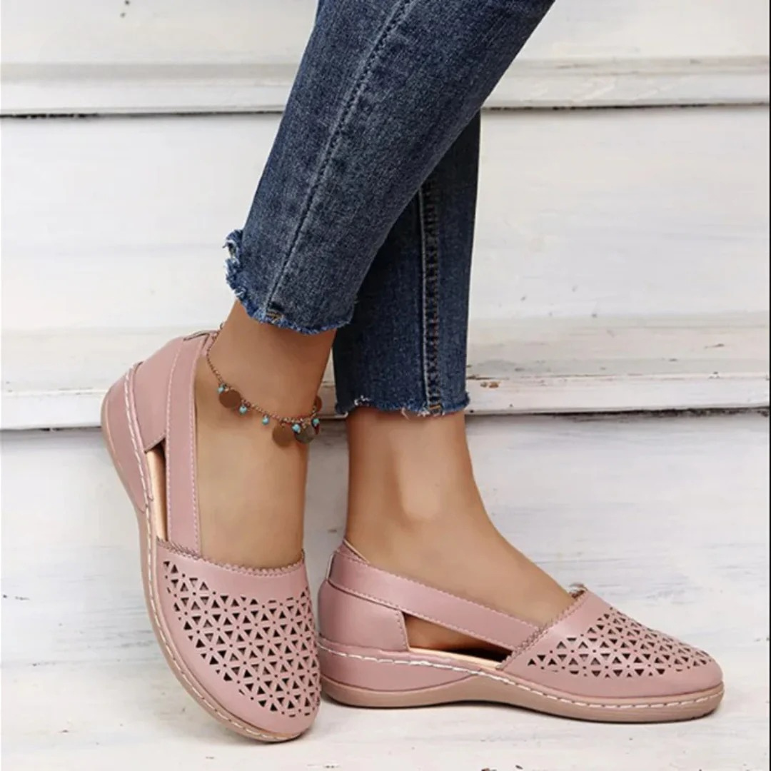 Women's Orthopedic Walking Shoes — Breathable Cushioned Support for All-Day Comfort