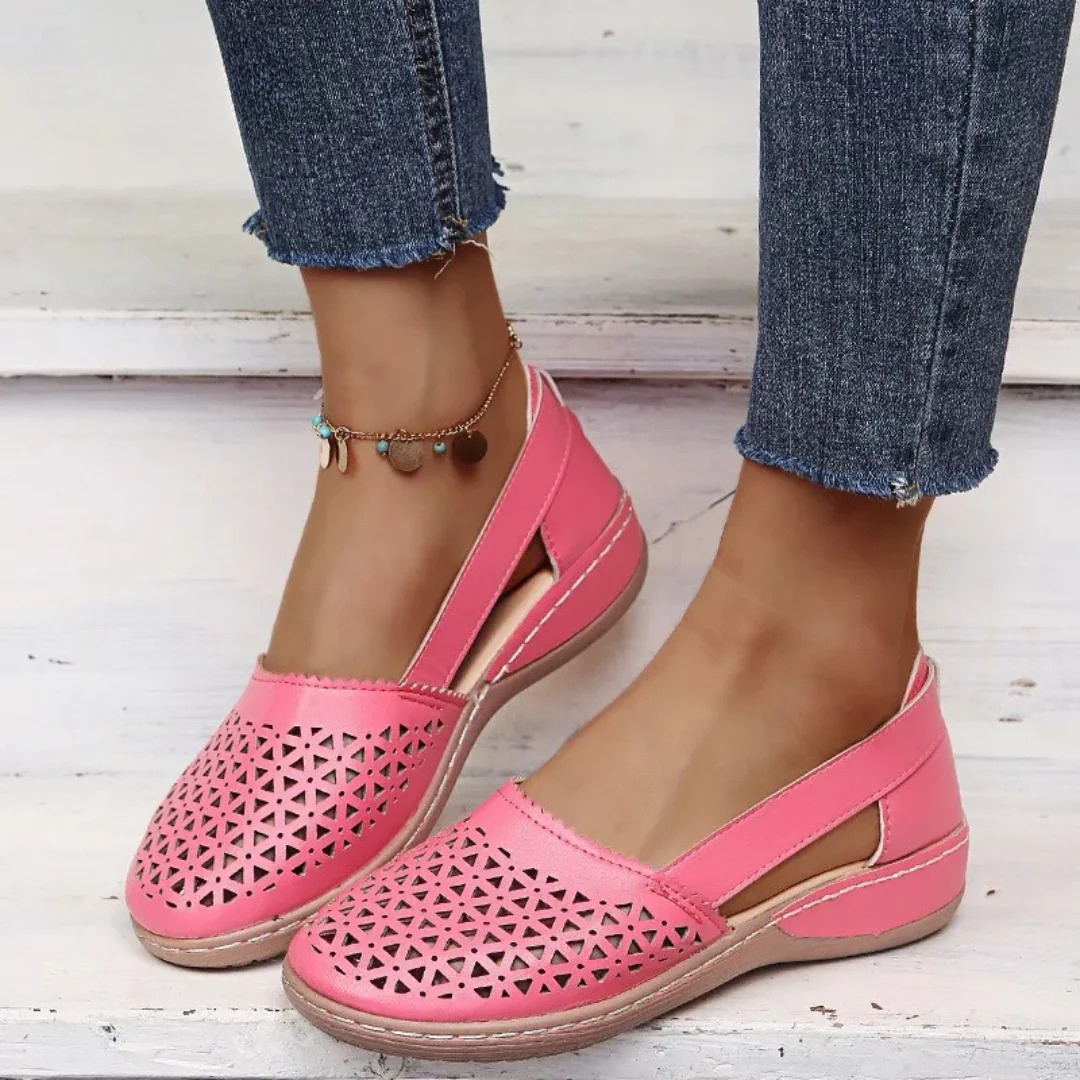 Women's Orthopedic Walking Shoes — Breathable Cushioned Support for All-Day Comfort