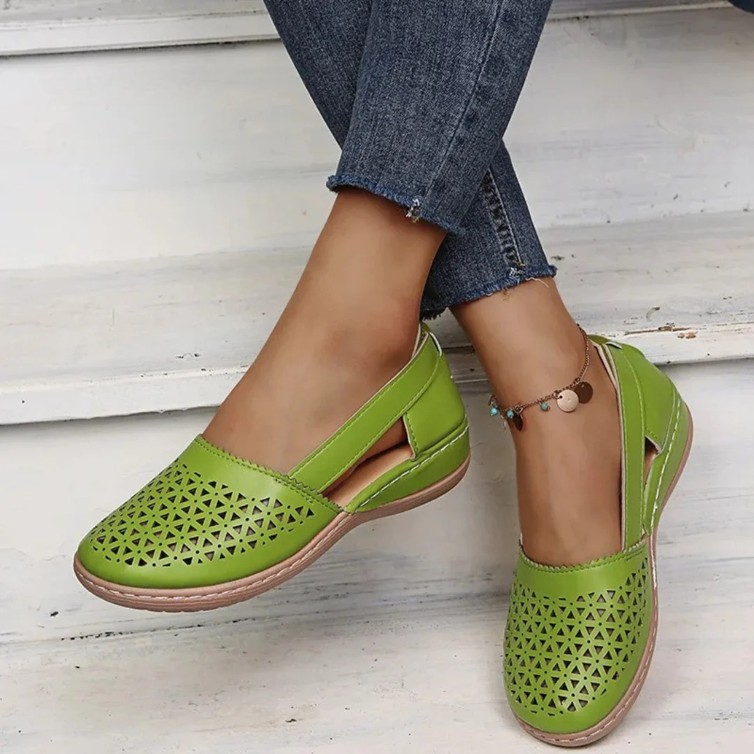 Women's Orthopedic Walking Shoes — Breathable Cushioned Support for All-Day Comfort